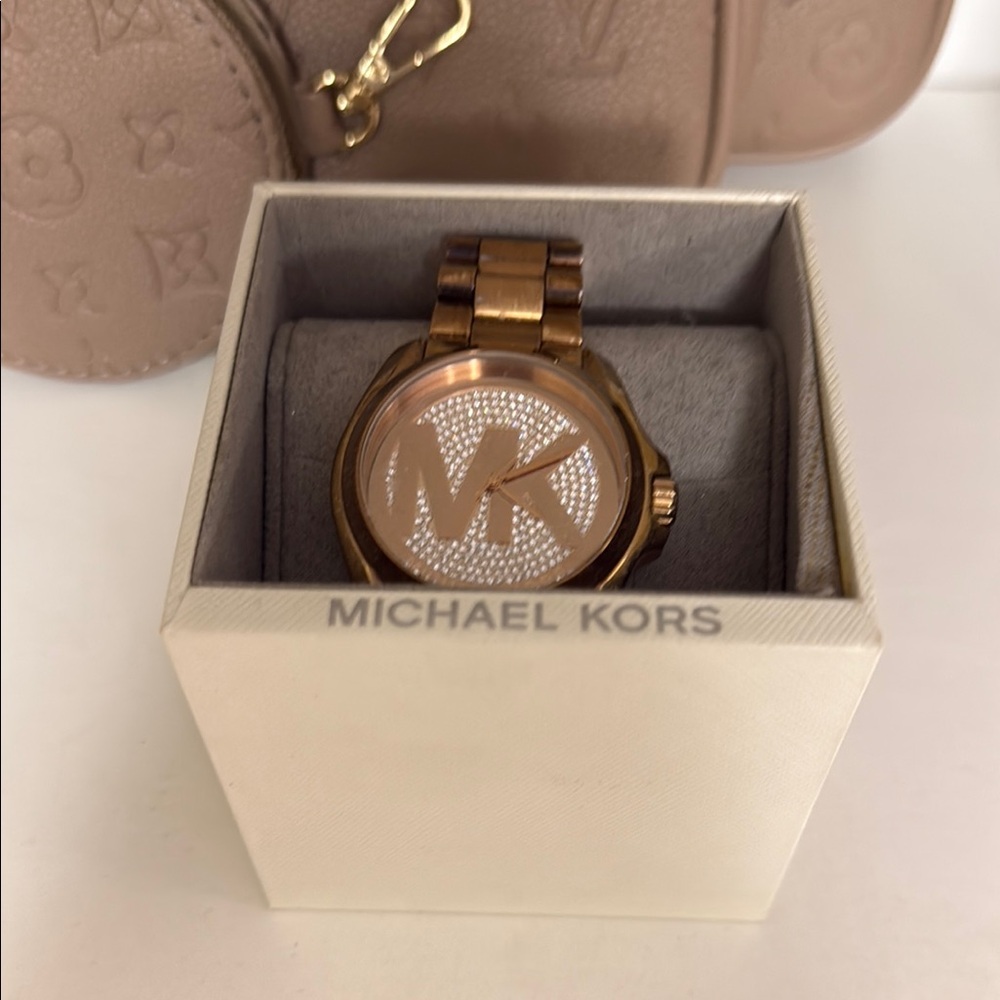 Authentic Michael Kors Women's Rose Gold Watch